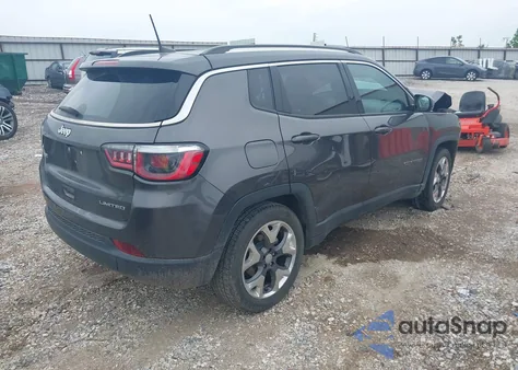 2021 Jeep Compass Limited Fwd z USA, uszkodzony, nr VIN 3C4NJCCB6MT567260